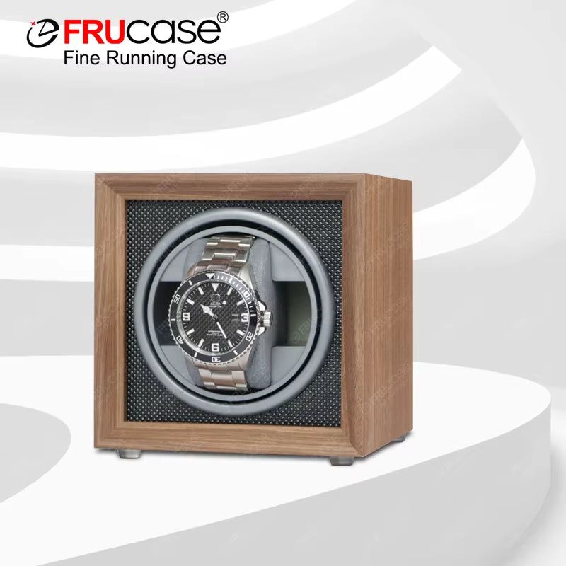 MINI Watch Winder for Automatic Watches Watch Box Automatic Winder Mini Style Can Be Placed in a Safe Box or Drawer