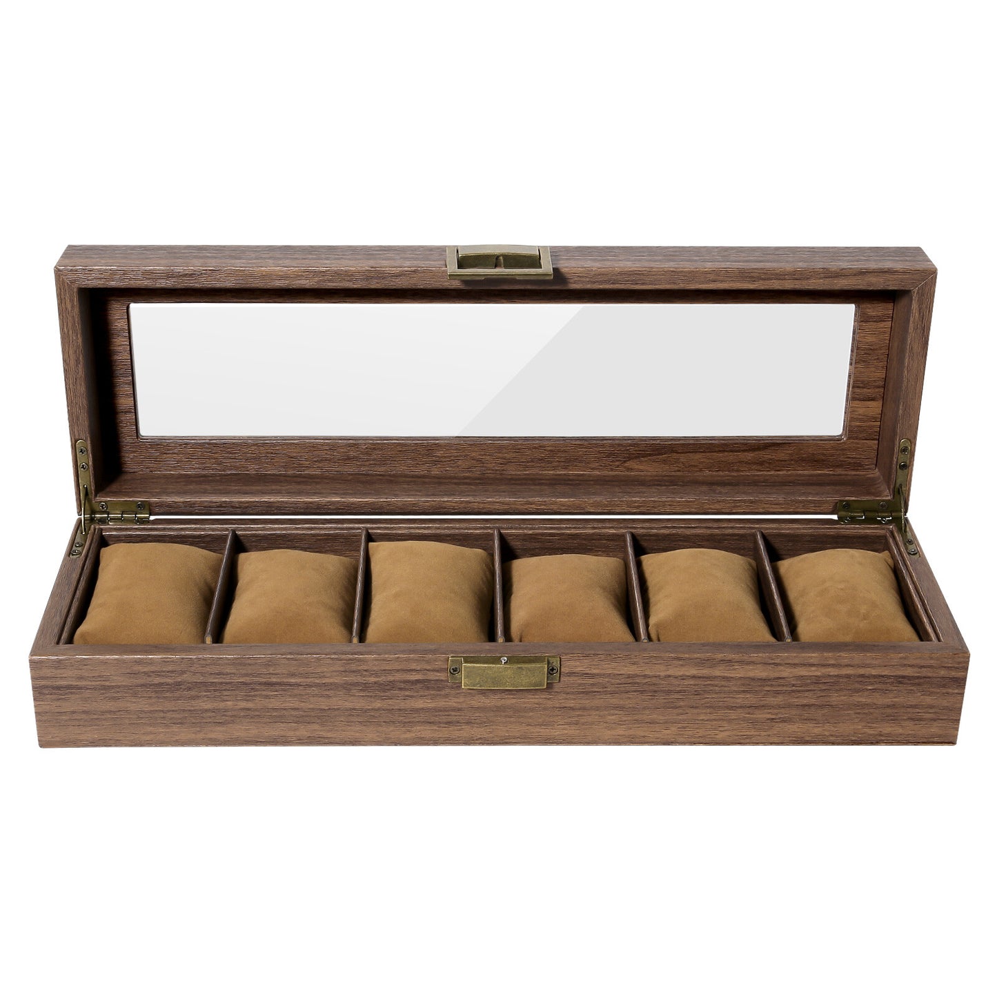 3-12 Grids Wooden Watch Box Jewellry Display Storage Organiser Case Gift for Men