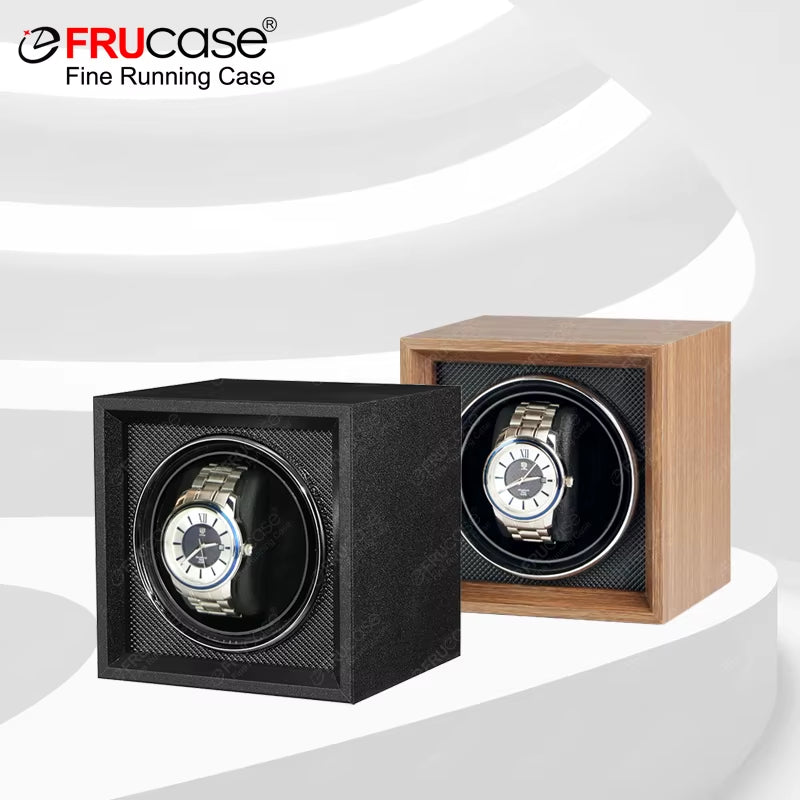 MINI Watch Winder for Automatic Watches Watch Box Automatic Winder Mini Style Can Be Placed in a Safe Box or Drawer