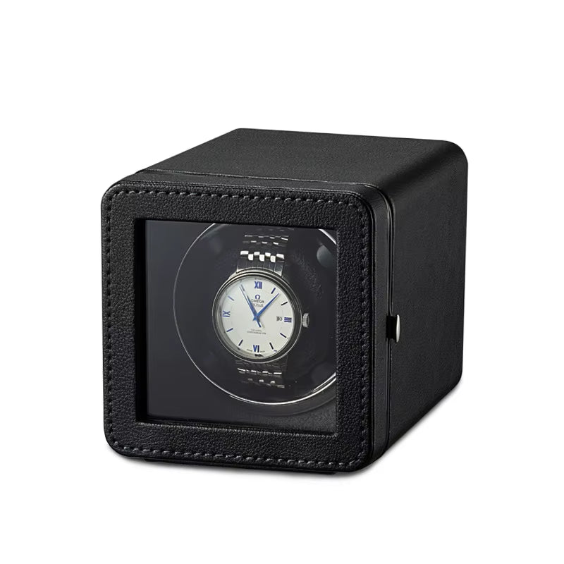Vertical Winder Watch Box Automatic Rotator Single Watch Winders Mechanical Watches Display Organizer Boxes