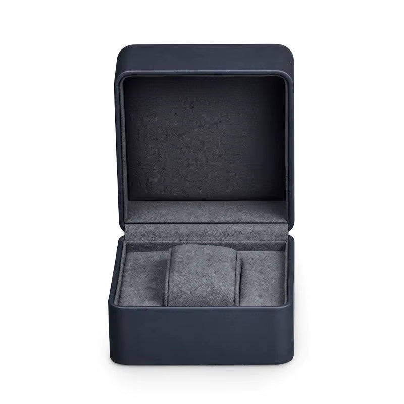 MISHITU Grids Watch Box PU Leather Watch Case Holder Organizer Storage Box for Quartz Watches Jewelry Boxes Display Best Gift