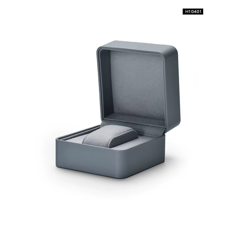 MISHITU Grids Watch Box PU Leather Watch Case Holder Organizer Storage Box for Quartz Watches Jewelry Boxes Display Best Gift