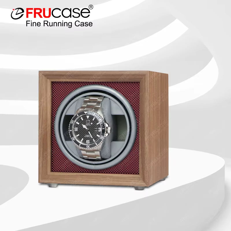 MINI Watch Winder for Automatic Watches Watch Box Automatic Winder Mini Style Can Be Placed in a Safe Box or Drawer